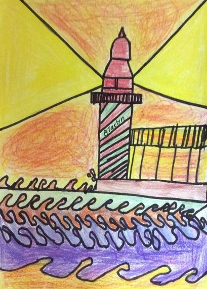 Lighthouse Drawing